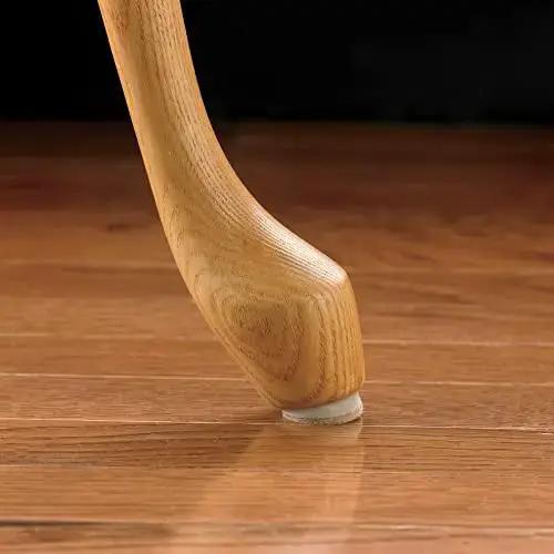 1 Inch Round Self Adhesive Felt Furniture Sliders For Hard Floors Leveling Pads To Stop Scratches Scuffs And Noise On Beds Sofas Dressers Set Of 8 Beige - Image 4