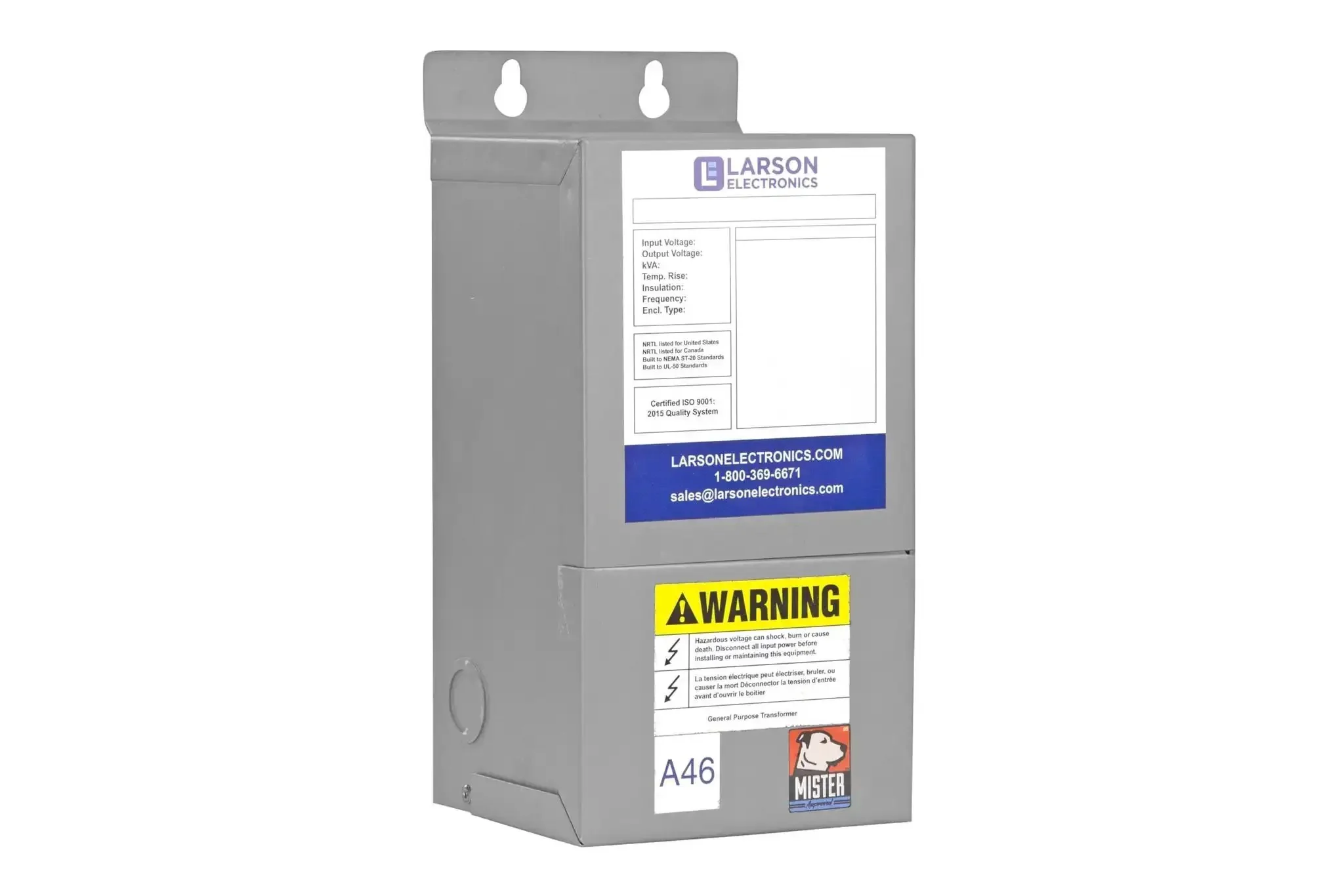 1 Phase Buck Boost Step Up Transformer 208V Primary To 240V Secondary For 23.4A, 40A Or 70A Loads, 50 Or 60 Hz Industrial Grade Voltage Converter For Equipment And Appliances, Rugged Reliable Power For Your Gear - Image 2