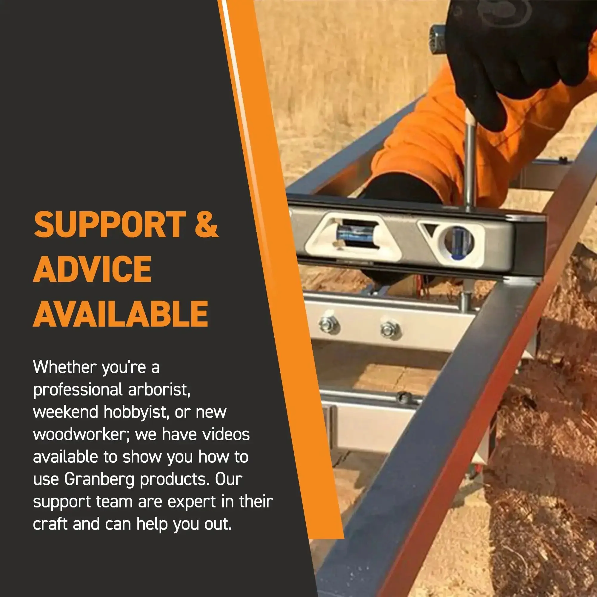 10 Foot EZ Rail Sawmill Kit For Chainsaw Milling Portable Linear Sawmill Rail System With Aluminum Rail Log Cutting Attachment Easy Setup Four Cross Members No Frills Woodworking Milling Accessories - Image 2