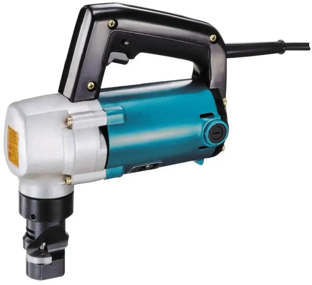 10 Gauge Nibbler With 6.0 Amp Motor For Heavy Duty Metal Work, Cuts Mild Steel Up To 10 Gauge And Stainless Up To 12 Gauge, Built In Thickness Gauge, Easy Punch And Die Replacement, All Ball And Needle Bearing Construction