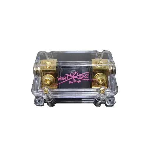 1/0 Gauge Waterproof ANL Fuse Holder With Set Screw In White Leak Proof Plastic Case Beefy Built Car Audio Power Wire Accessory For Amp Installations Fits 1/0 Wire Ideal For Amp Or Power Distribution Setups In Cars Or Trucks - Image 4