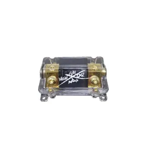 1/0 Gauge Waterproof ANL Fuse Holder With Set Screw In White Leak Proof Plastic Case Beefy Built Car Audio Power Wire Accessory For Amp Installations Fits 1/0 Wire Ideal For Amp Or Power Distribution Setups In Cars Or Trucks - Image 6