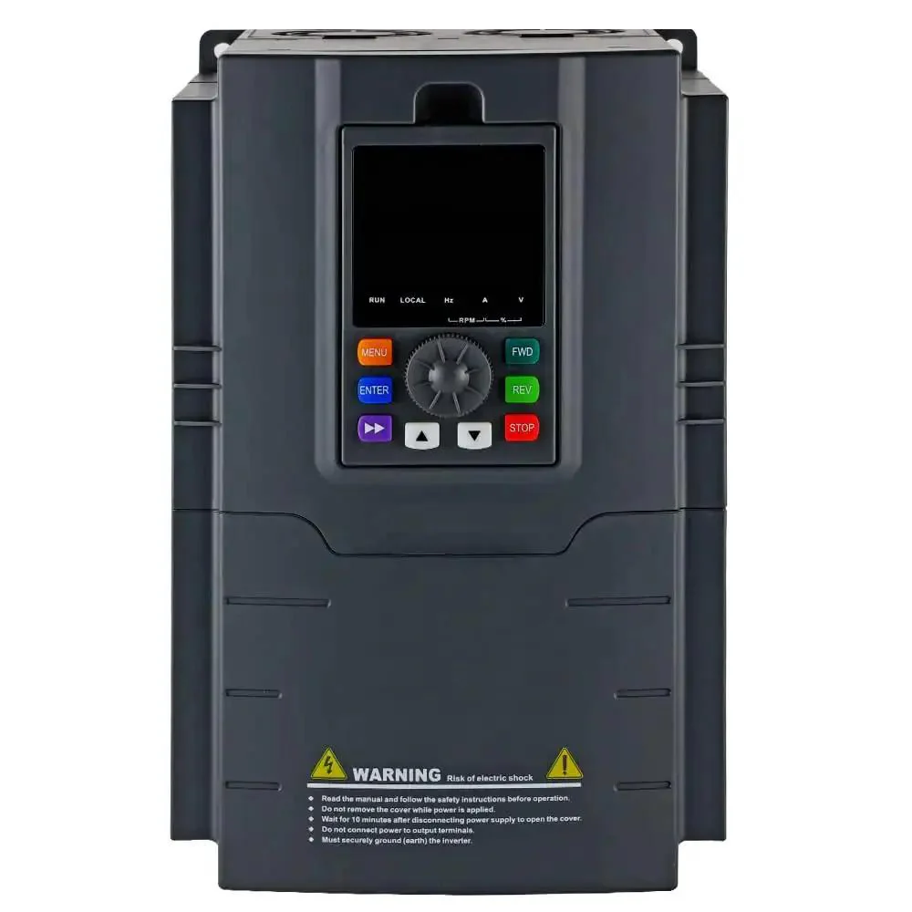 10 HP VFD Drive For Single Phase Motors, 220V In 230V Out, 7.5kW 49A Inverter, Variable Frequency Controller For Home Shop Ready And Light Industrial Gear, Smooth Start And Precise Speed Control - Image 5