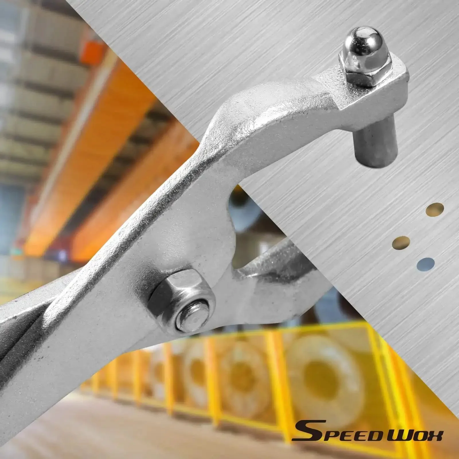 10 Inch Ceiling Grid Punch Pliers For Rivets 3.24mm Grid Hole Puncher Ideal For Thin Metal Sheets And Drop Ceiling Installations Heavy Duty Rivet Tool Handy Punch And Cut For Quick Grid Setups - Image 4