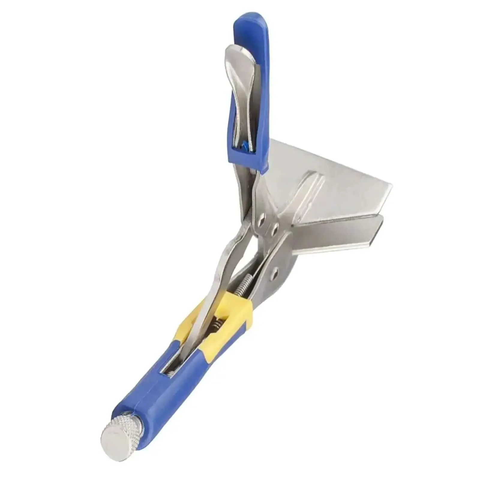 10 Inch Locking Pliers Sheet Metal Clamp Heavy Duty Welding Tool With Adjustable Pressure Screw For A Snug Grip And Comfortable Rubber Handle High Carbon Steel Duckbill Pliers For Metalwork - Image 3