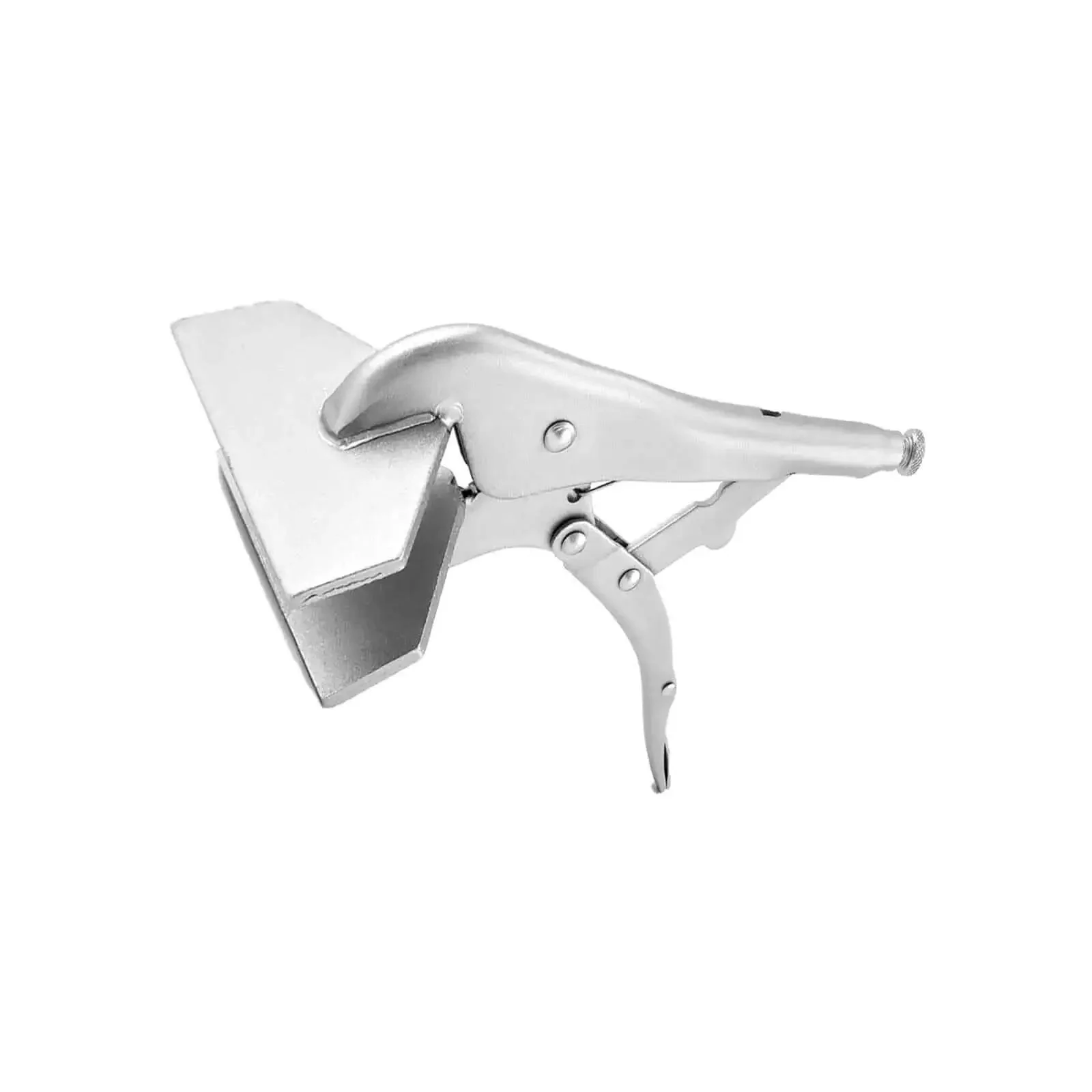 10 Inch Locking Sheet Metal Tool With Adjustable Opening Nickel Plated Pliers For Bending Seaming Tongs And Flat Clamps Heavy Duty Welding Plier Built To Last For DIY Metalwork