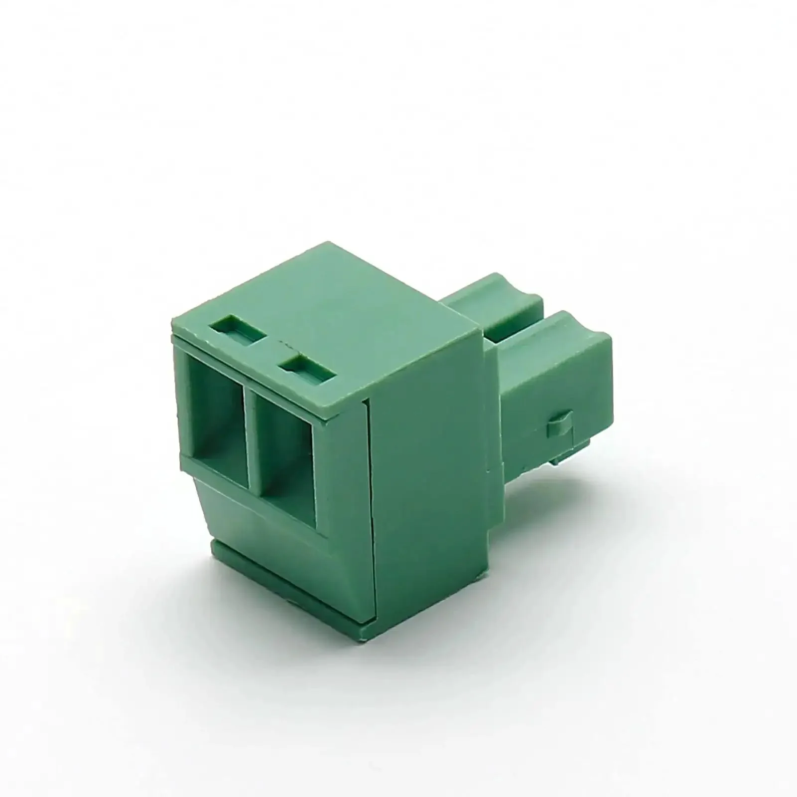 10 Pack 3.81mm Pitch 2 Pin PCB Screw Terminal Block Connector Plug KF2EDGK Green 300V 8A Wiring Range 28 To 16 AWG Durable Plastic Copper Construction DIN Rail Compatible And Easy Plug In - Image 4