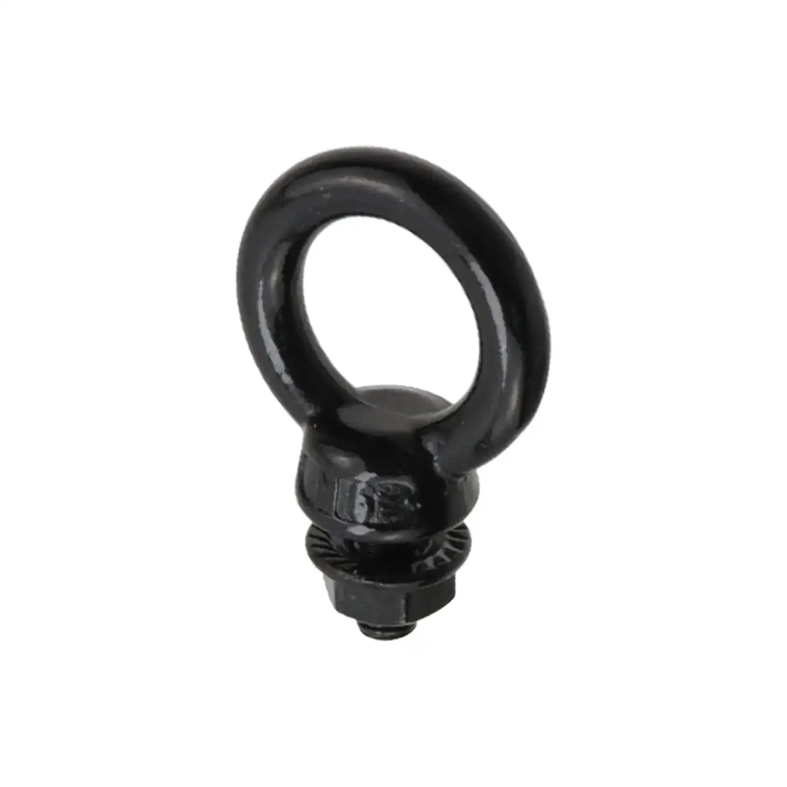10 Pack M6 Lifting Eye Bolts In Black Stainless Steel With Lock Nuts For Heavy Duty Rigging, Eye Bolt Rings For Hanging Hammocks And Swing Chairs, Safe Lifting Up To 881 Lbs (400 Kg) Capacity - Image 3