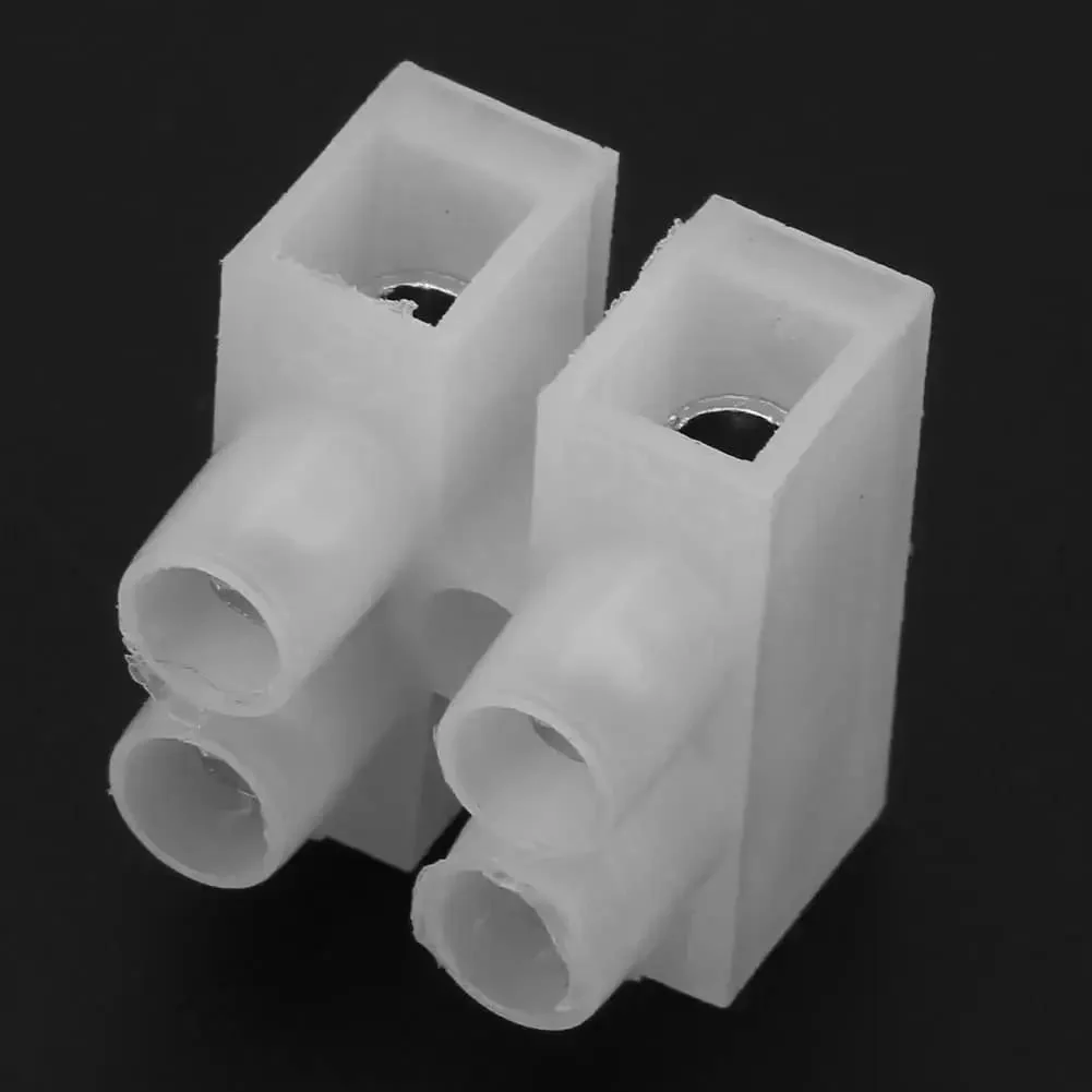 10 Pcs Screw Terminal Block 2 Position Wire Connectors Quick Connect Terminal 450V 10A Clamp Wire Terminal Wiring For Small Home Projects And Electrical DIY Enthusiasts Pro Grade - Image 4