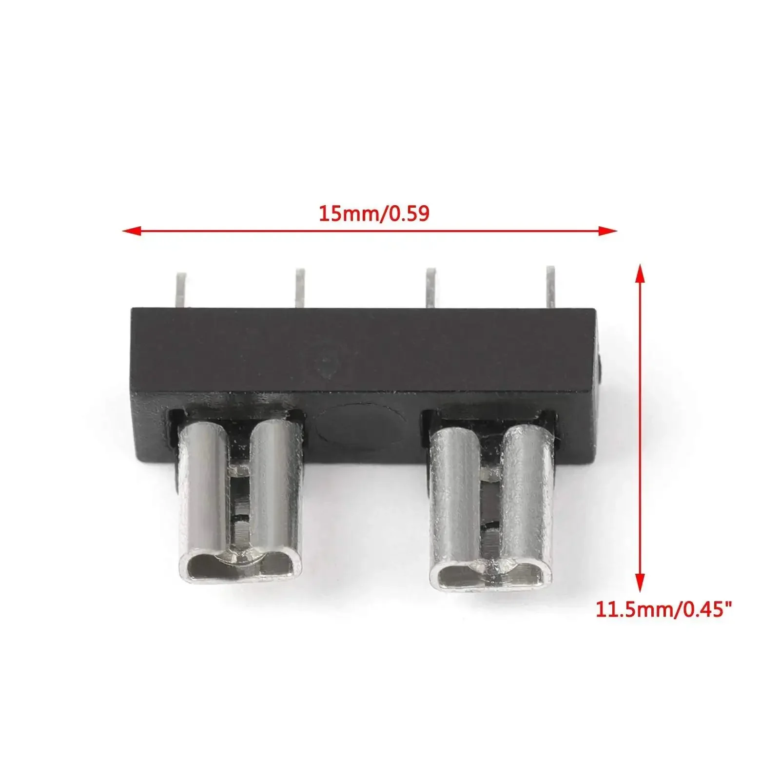 10 Pcs SL-506P Mini Blade Fuse Holder For Auto Automotive Boat Marine 32V PCB Board Compatible Easy Wire Installation Durable Electrical Connector Kit EZ Install - Image 5