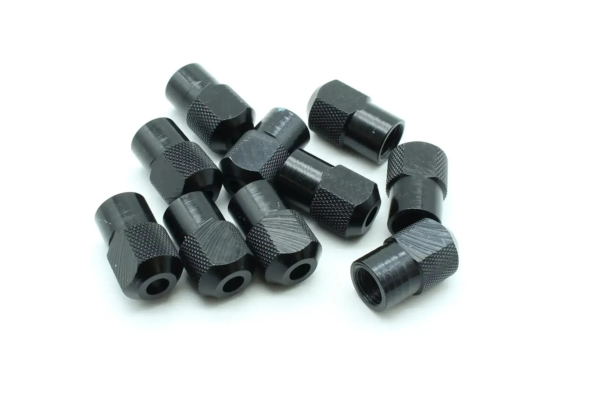 10 Piece Durable Collet Nut Set 4485 Replacement For Dremel And Other Rotary Tools Corded And Cordless, Multi Tool Compatibility, Fits 225 And Flex Shaft, High Quality Nut Kit