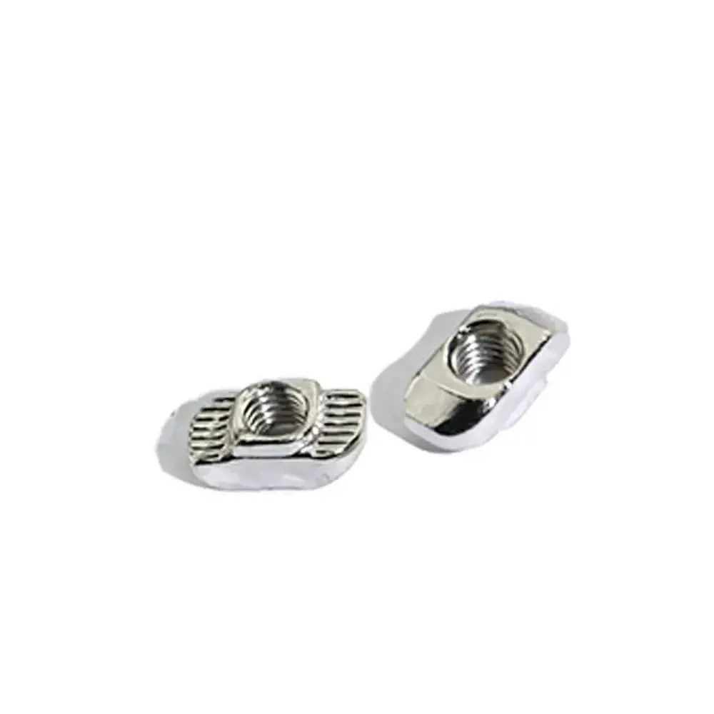 10 Piece L Shape Corner Brackets For 20x20 Aluminum Profiles 60x60x4mm Heavy Duty Pro Grade Joint Plate Connector Set With 50 Tee Nuts 50 Hex Screws And 1 Wrench Black Anodized Finish 2020 Series - Image 3