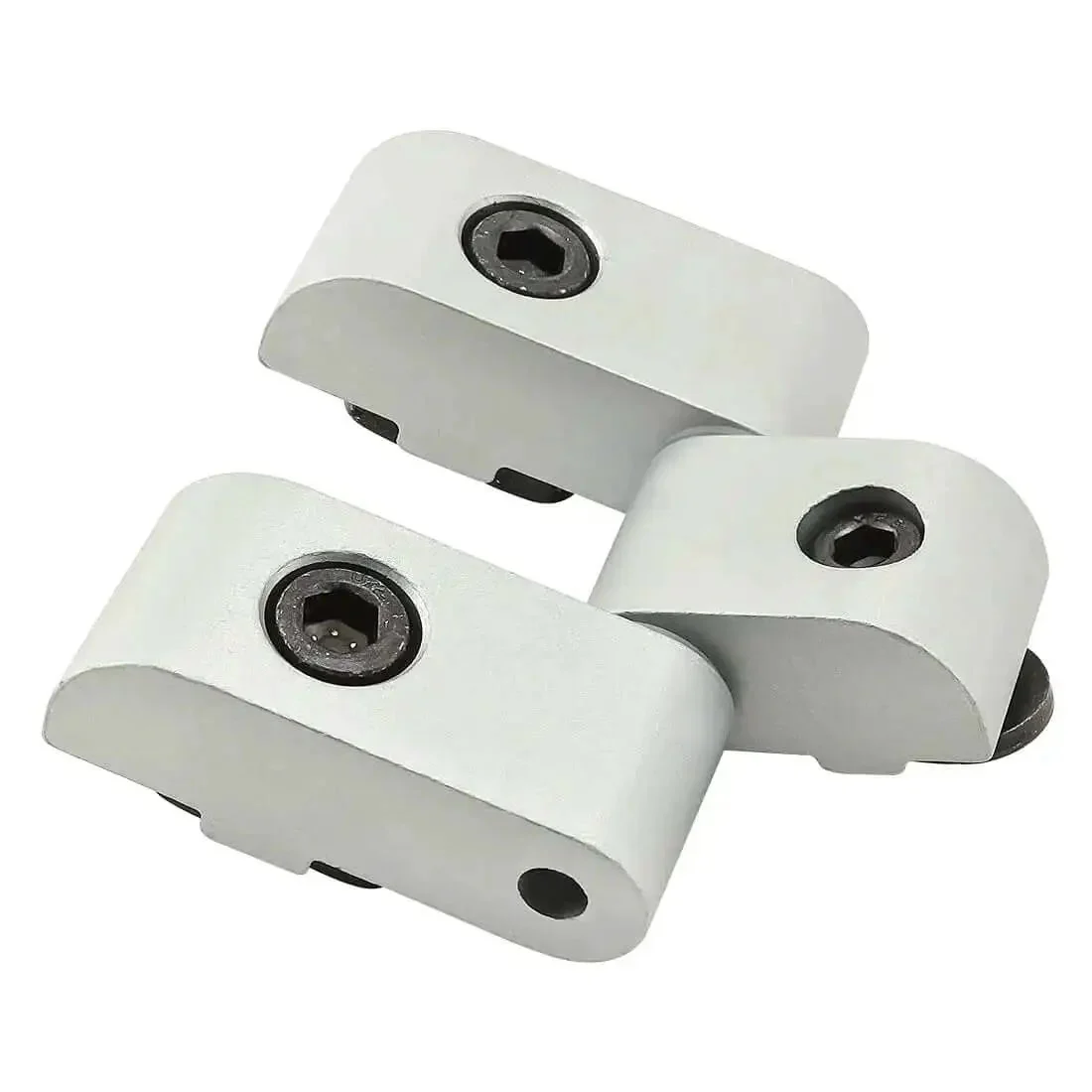 10 To 15 Series Transition Hinge Kit With Captive Lift Off Hinge Assembly For Aluminum Profiles, Pro Grade 15 Pack Including 2095, 2096 And 2077, Mounting Hardware Included, Easy Install, Seamless Link Between 10 Series And 15 Series