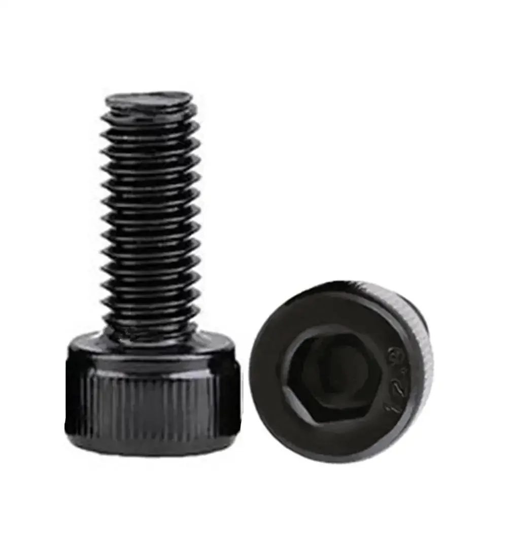 100 Pack M3 X 8mm Hex Socket Head Cap Screws 12.9 Grade Alloy Steel Black Oxide Finish Full Thread Bolts 3mm Diameter 0.5mm Pitch 11mm Overall Length Beefy Durable Fasteners For CNC DIY Metal Projects