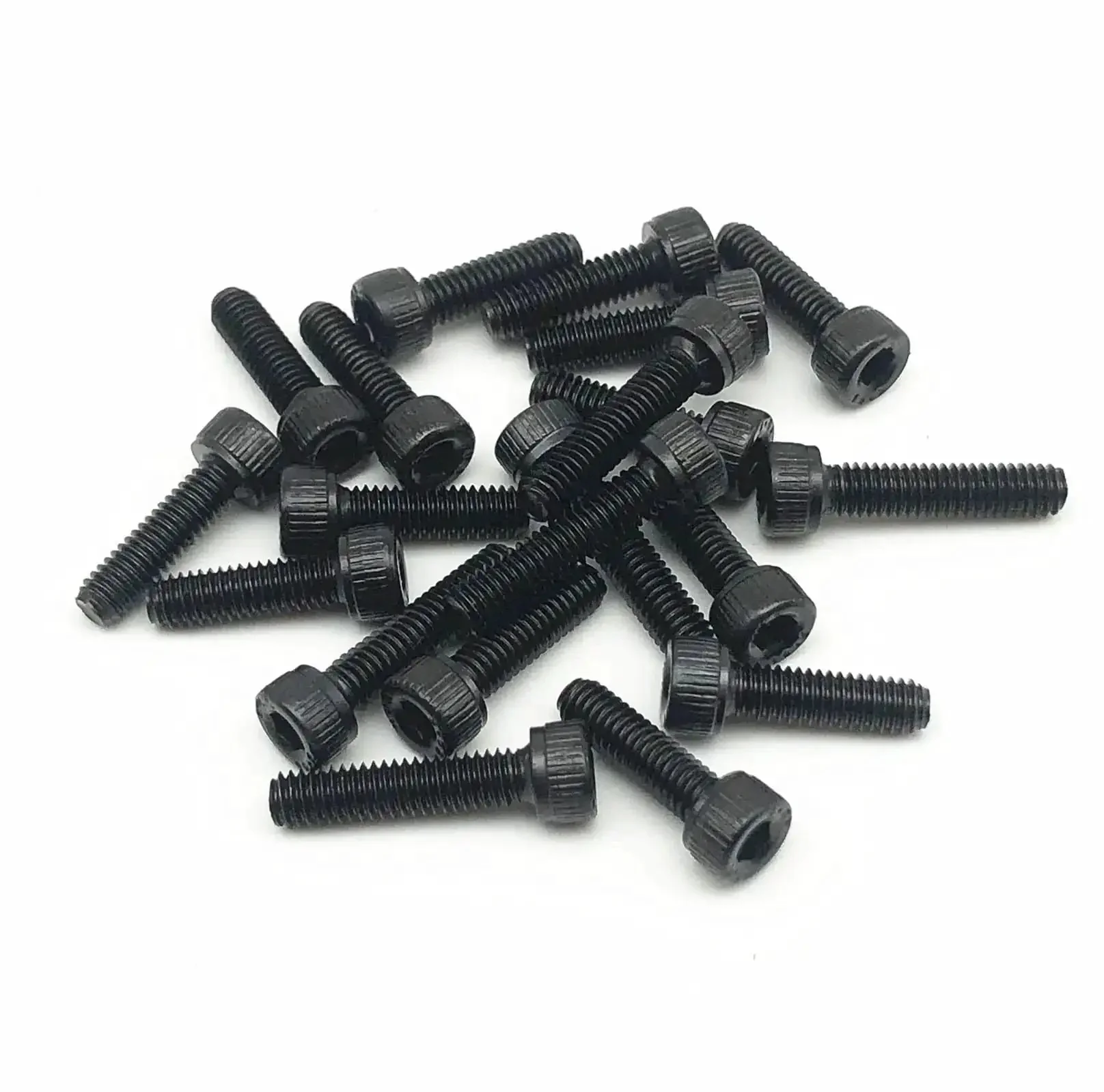 100 Pack M3 X 8mm Hex Socket Head Cap Screws 12.9 Grade Alloy Steel Black Oxide Finish Full Thread Bolts 3mm Diameter 0.5mm Pitch 11mm Overall Length Beefy Durable Fasteners For CNC DIY Metal Projects - Image 2