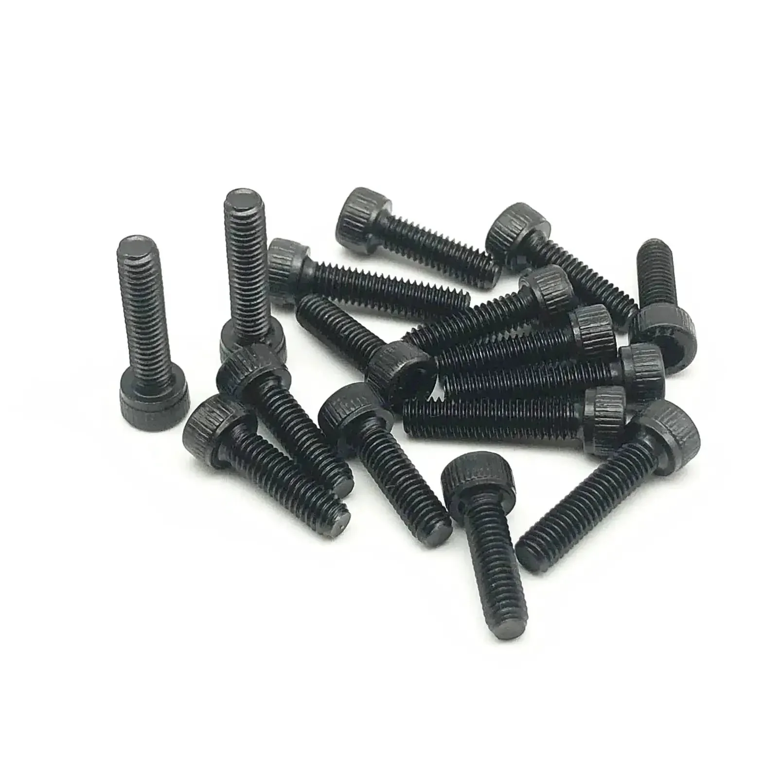 100 Pack M3 X 8mm Hex Socket Head Cap Screws 12.9 Grade Alloy Steel Black Oxide Finish Full Thread Bolts 3mm Diameter 0.5mm Pitch 11mm Overall Length Beefy Durable Fasteners For CNC DIY Metal Projects - Image 3