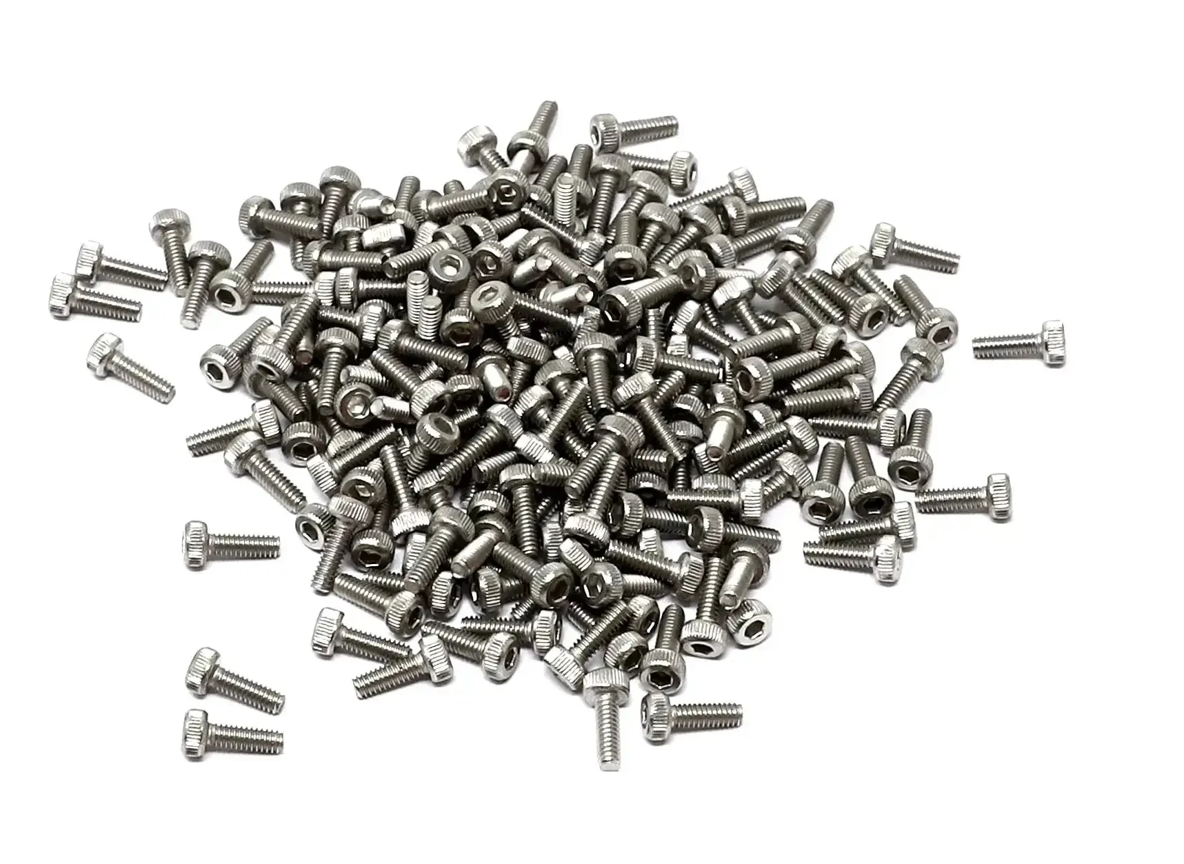 100 Pcs M2 X 6mm Hex Socket Head Cap Screws Kit Stainless Steel 304 With 0.4mm Thread Pitch For CNC Projects Electronics DIY Mounting Bolts And Hardware - Image 4