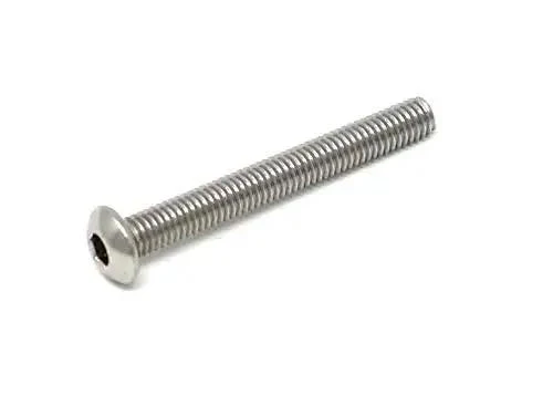 100 Pcs M3 X 25mm Stainless Steel 304 Hex Socket Button Head Cap Screws Go To Kit With 0.5mm Thread Pitch Hex Socket Drive Heavy Duty DIY Ready For Robots Projects And Metalwork - Image 3