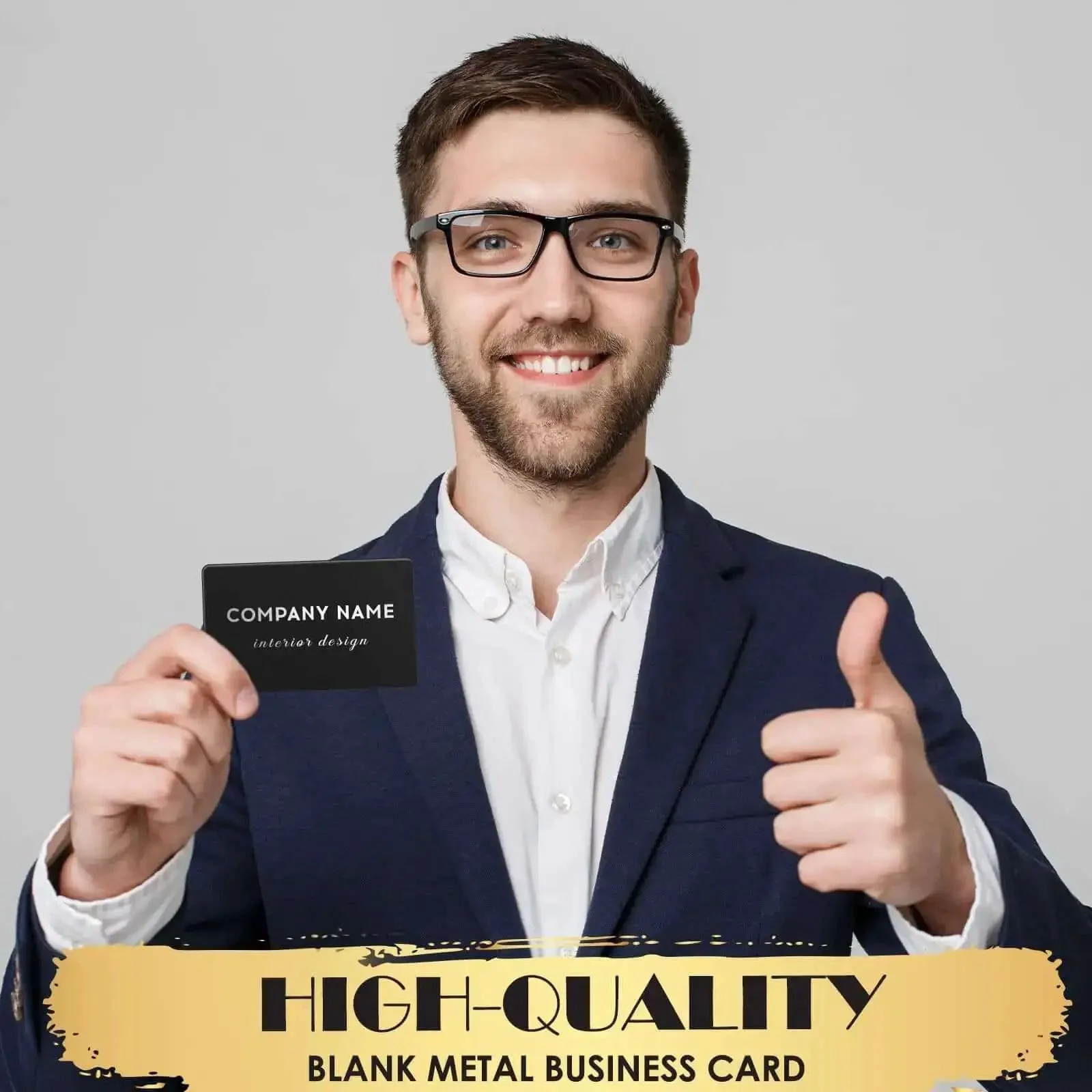 100 Piece Colorful Aluminum Engraving Blanks For Laser Etching 86 X 54 mm 0.21 mm Thick Multipurpose DIY Gift Cards And Business Cards Ten Color Options Including Gold Green Blue Purple Black Silver Matte Black Light Gold Rose Gold Red - Image 2