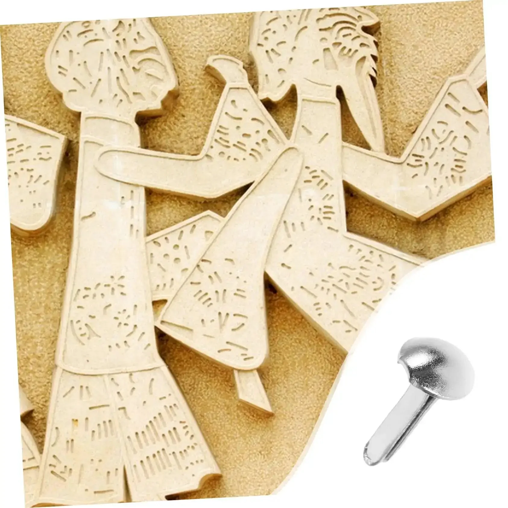100 Piece Doll Joints Puppet Craft Kit For Kids And Grownups Scrapbook Fasteners And Split Pins For DIY Projects Easy Shadow Puppet Making Set Ideal For Creative Crafting School Projects And Fun Family Activities - Image 7