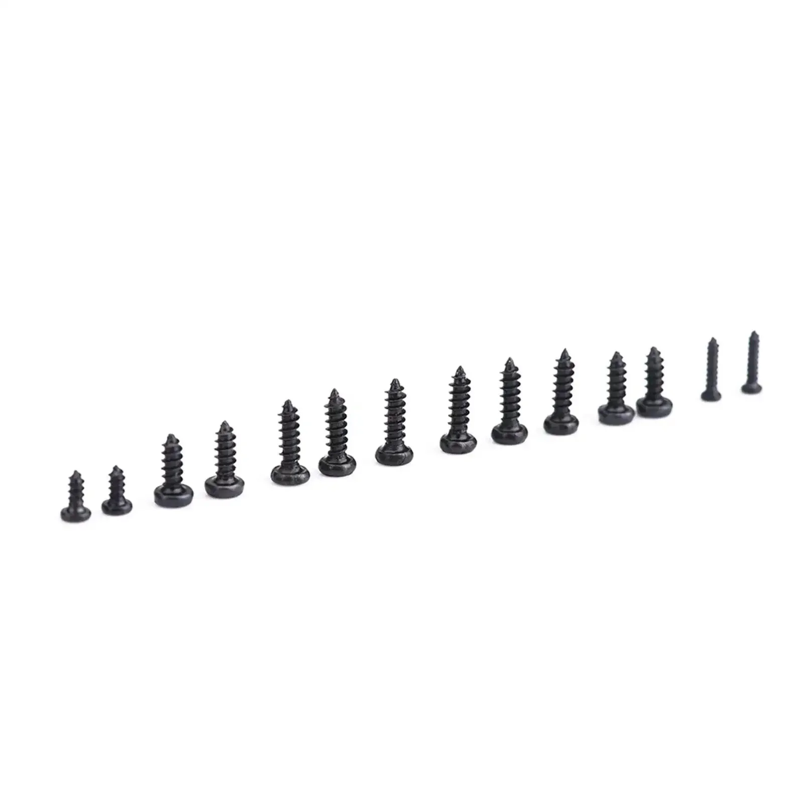 1000Pcs Small Cross Head Self Tapping Screws Assortment Kit M1 M1.2 M1.4 M1.7 Handy Fix It Kit For Watches Glasses And Electronics In A Portable Plastic Case Stainless Steel