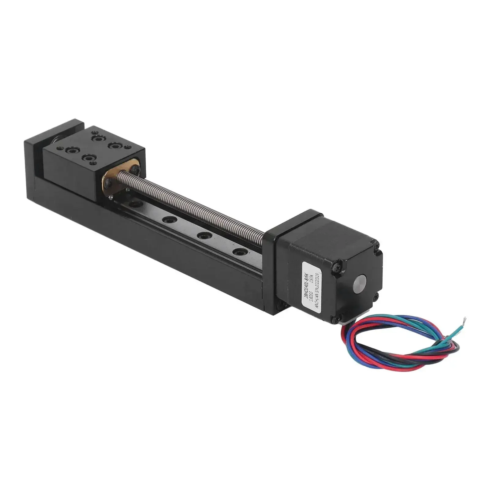 100mm Stroke Linear Slide Table With Beefed Up 28 Stepper Motor Alloy Build Single Rail Motion Actuator For Precise X Y Z Axis Movement Stable Low Noise And High Precision - Image 5