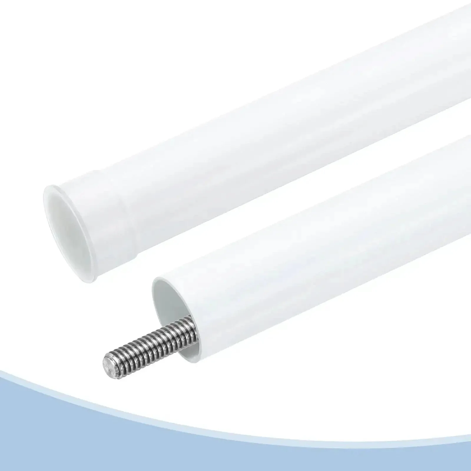 100mm TR8X1 Lead Screw With Brass Nut For 3D Printers, 1mm Pitch 1 Start, 304 Stainless Steel Rod, Silver Finish, Dope Upgrade Part With Plastic Packaging Tube For Smooth Precise Linear Motion And Durable Performance - Image 4