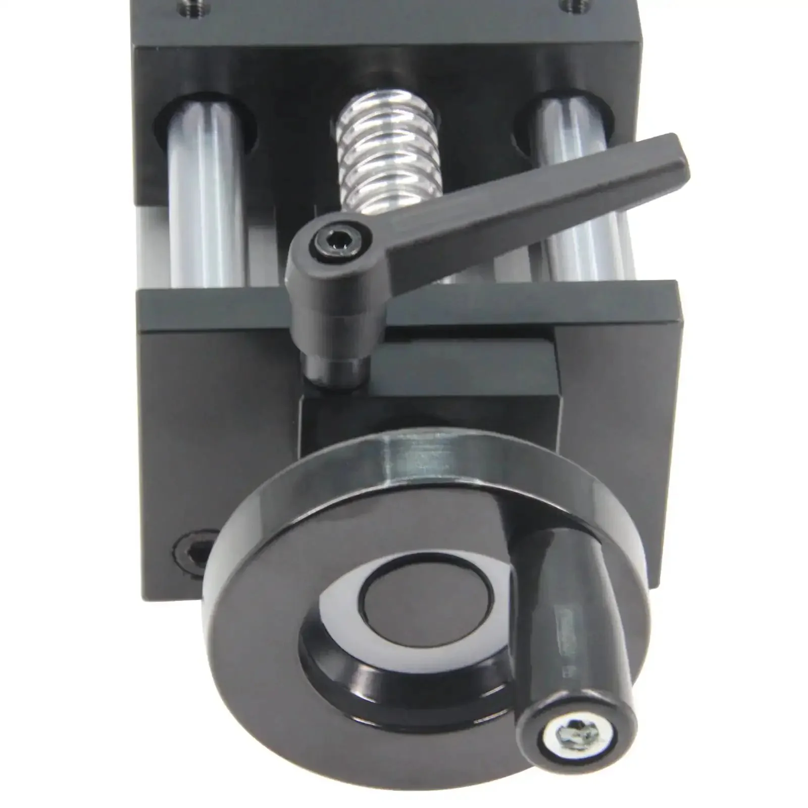 100mm Travel Length Double Optical Axis Guide Ballscrew SFU1605 With Hand Crank For DIY CNC Router X Y Z Linear Stage Actuator Beefed Up For High Precision Heavy Duty Load Capacity 30kg Horizontal 15kg Vertical - Image 4