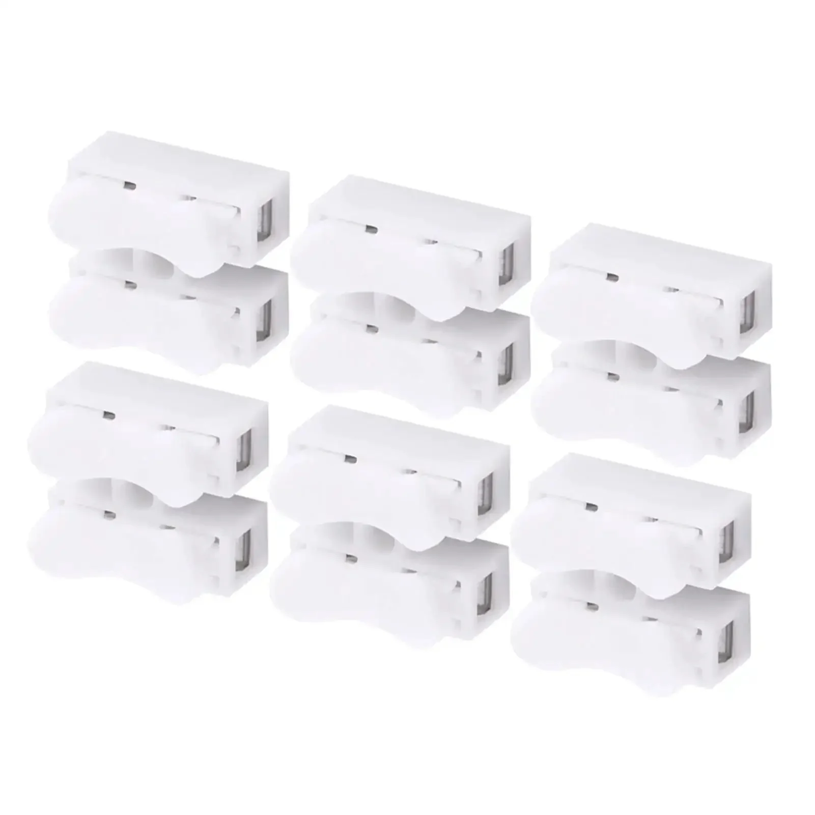 100Pcs Push In Wire Connectors 5A 250V No Fuss Quick Connect Electrical Connectors 2 Pin Cable Connector For Lighting Household Appliances And Electrical Control - Image 4