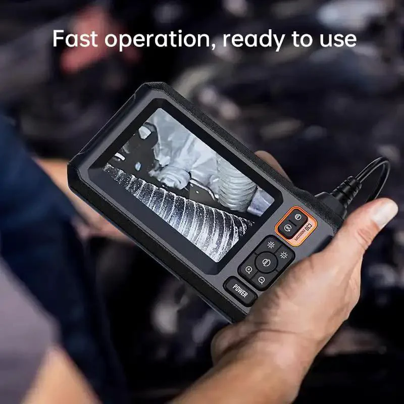 1080P HD Endoscope Camera With Light 4.3 Inch LCD Display IP67 Waterproof Snake Borescope For Wall Vents Pipes And Automotive Engines 16.5 Feet Cable A Killer Gift For Men - Image 3