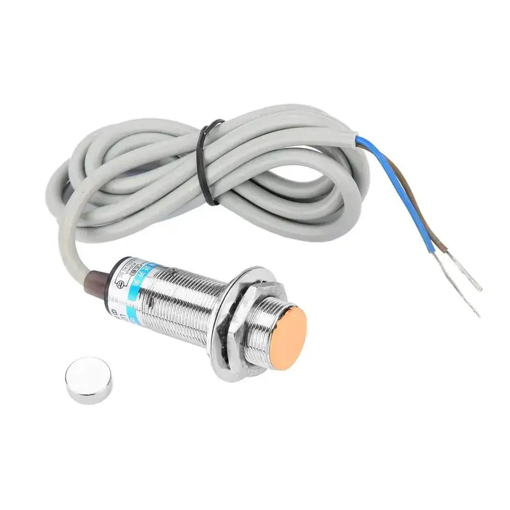 10mm Distance Measuring Capacitive Metal Proximity Sensor Switch With Two Wire Output Normally Open Or Normally Closed 0 To 250V AC DC 200mA 18mm Diameter Suitable For Automotive Machinery Paper Making And Light Industry - Image 5
