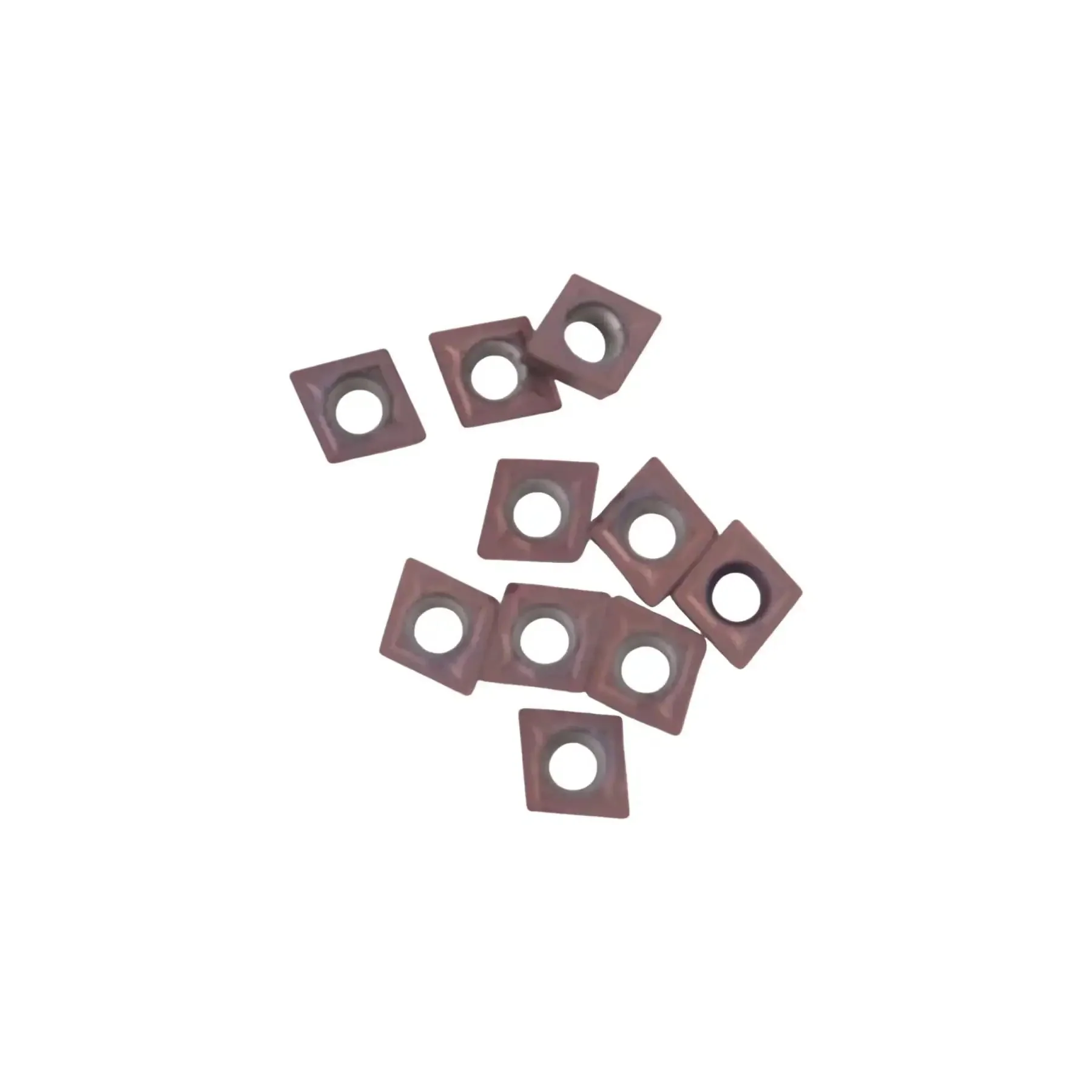 10Pcs CCMT Turning Inserts 21.51 CCMT060204 Carbide Multilayer Coated For Steel And Stainless Steel Machining Top Notch CNC Lathe Inserts For Lathe Turning Tool Holders - Image 3