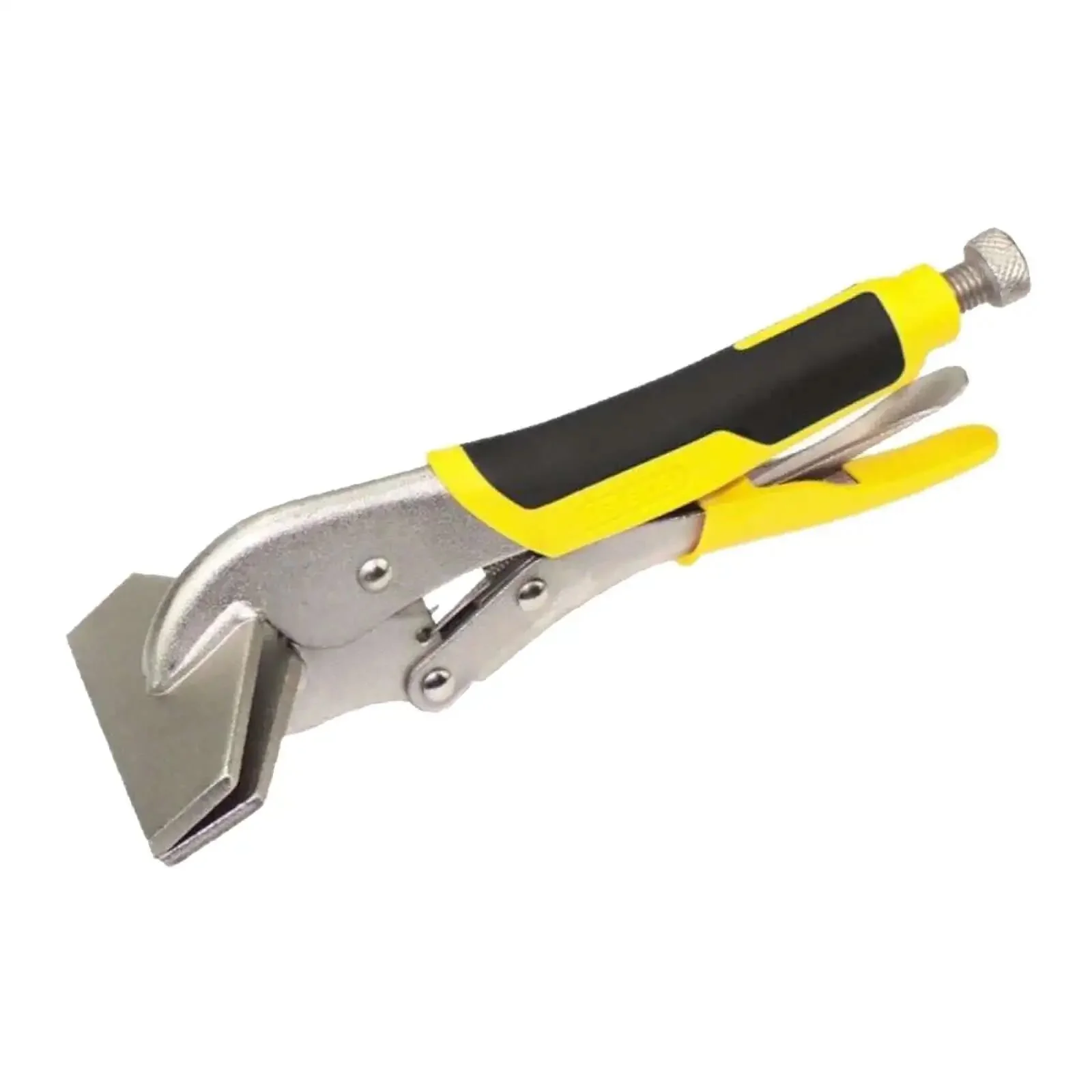 11 Inch Sheet Metal Clamp Locking Pliers For Metal Bending And Forming, A Real Workhorse, Heavy Duty High Carbon Steel Construction, Quick Release Jaw, Strong Grip With 9.7 Cm Head And 2.76 Inch Opening, DIY Shop Auto Fabrication - Image 2