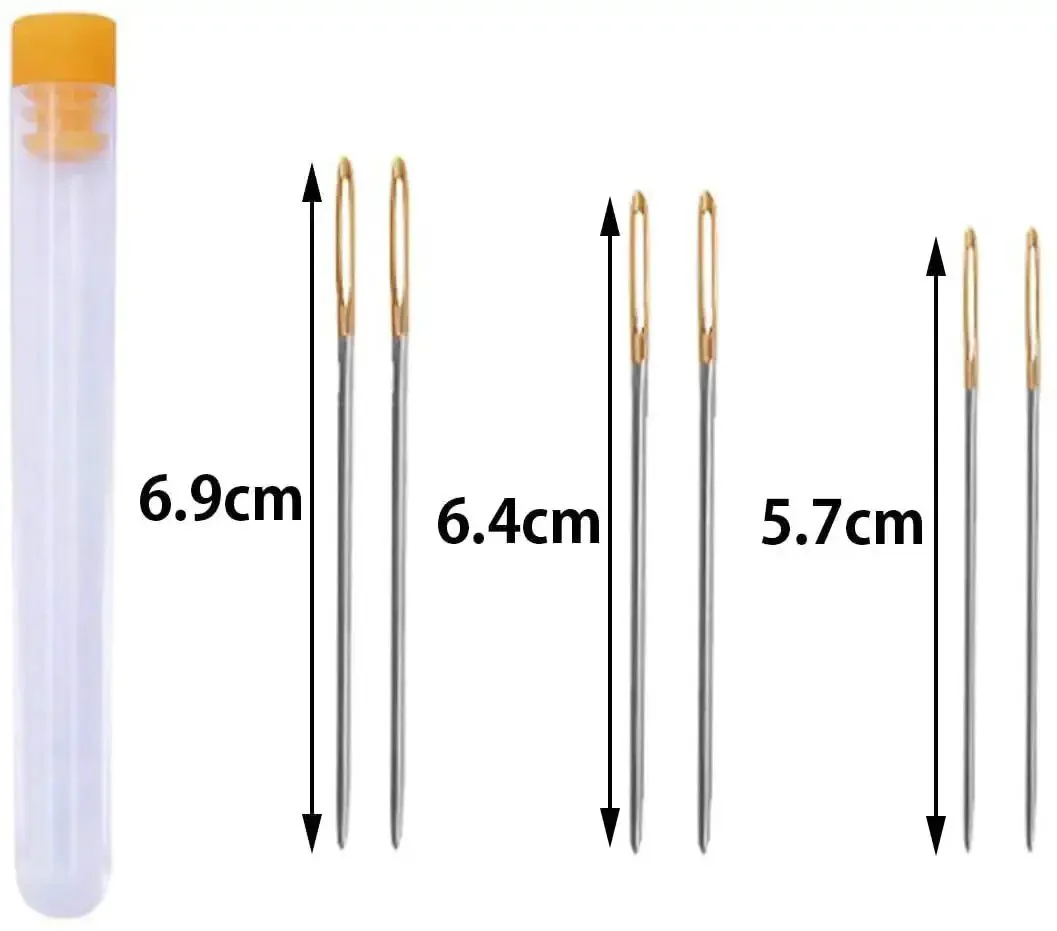 11 Piece Bookbinding Starter Kit For DIY Crafts With Large-Eye Needles, Wood Handle Awl, Waxed Thread, Bone Folder Creasers, And Needle Bottle, Pro Grade Sewing And Paper Craft Tools Set - Image 5