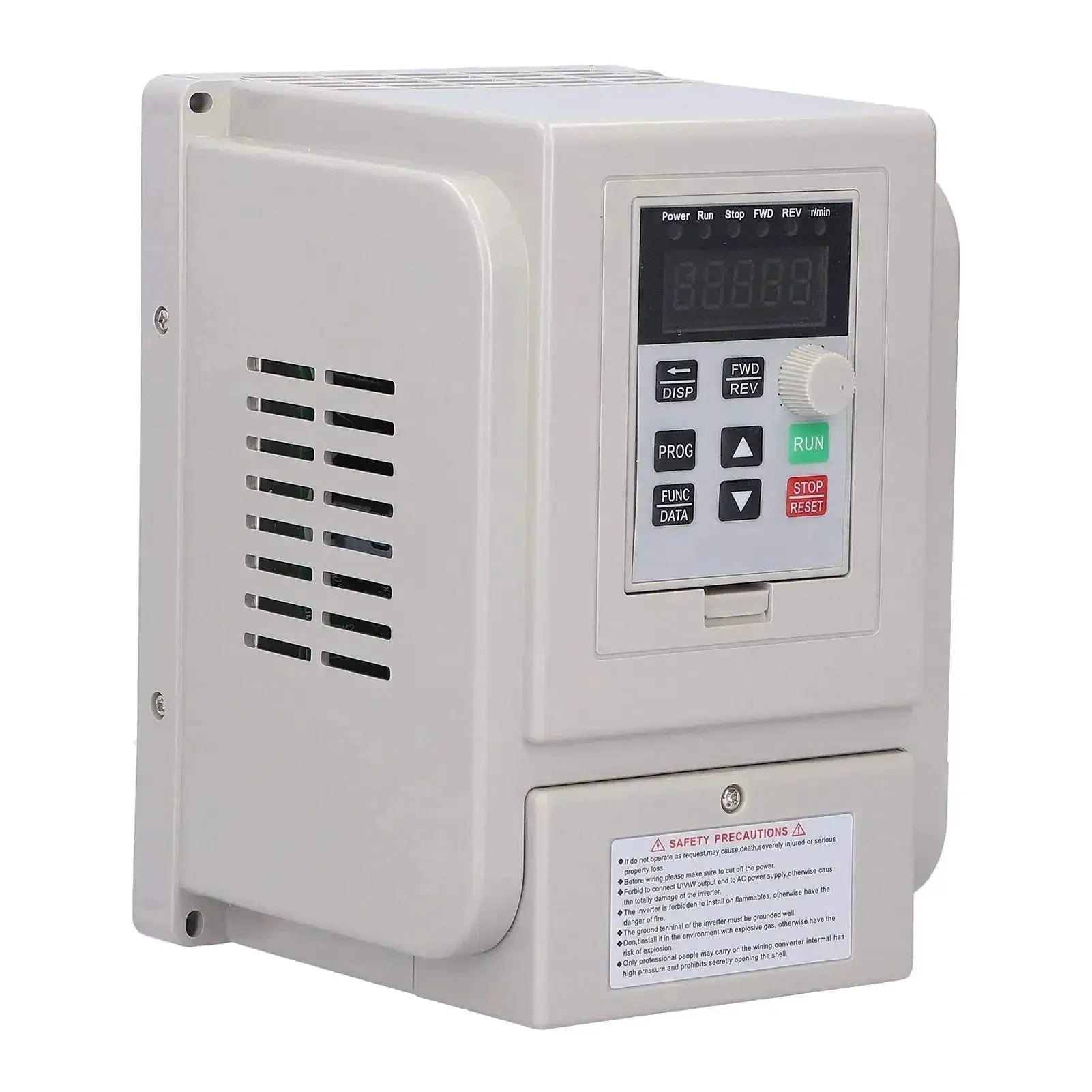 110V VFD Inverter 1500W For Motors From Single Phase To Three Phase Speed Control With 50 60 Hz No Hassle Overload Overvoltage Undervoltage Overheat Short Circuit Protection And EMI Reduction