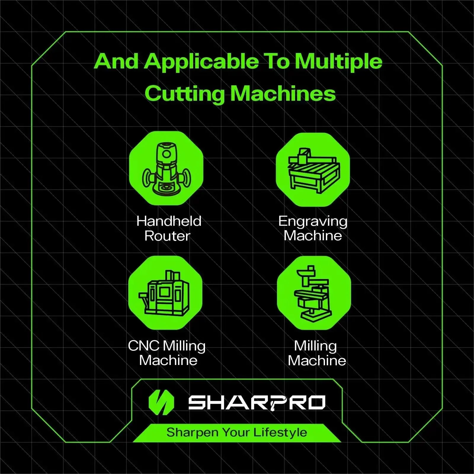 1/16 Inch Diameter Spiral Downcut Router Bit With 1/4 Inch Shank, Pro Grade Solid Carbide End Mills For CNC Wood Inlay And Grooving, Fast Chip Evacuation, 2 Inch Overall Length, 1/2 Inch Cutting Length - Image 2