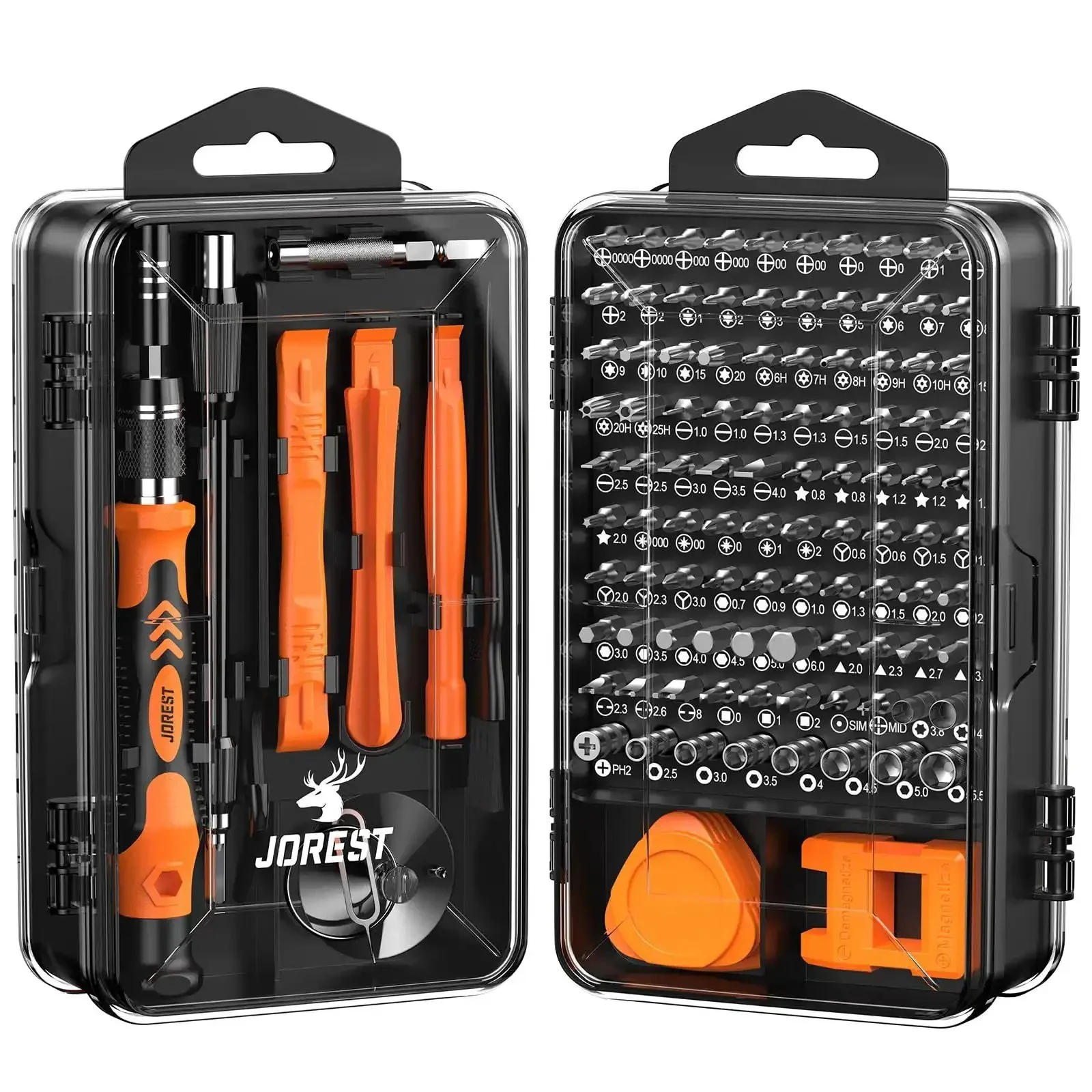 117 In 1 Precision Screwdriver Set With Torx Triwing Bits, Mini Repair Tool Kit For MacBook Laptop PC RC Toys PS5 iPhone Xbox Glasses And Electronics Ideal Gift For Techies And DIY Hobbyists