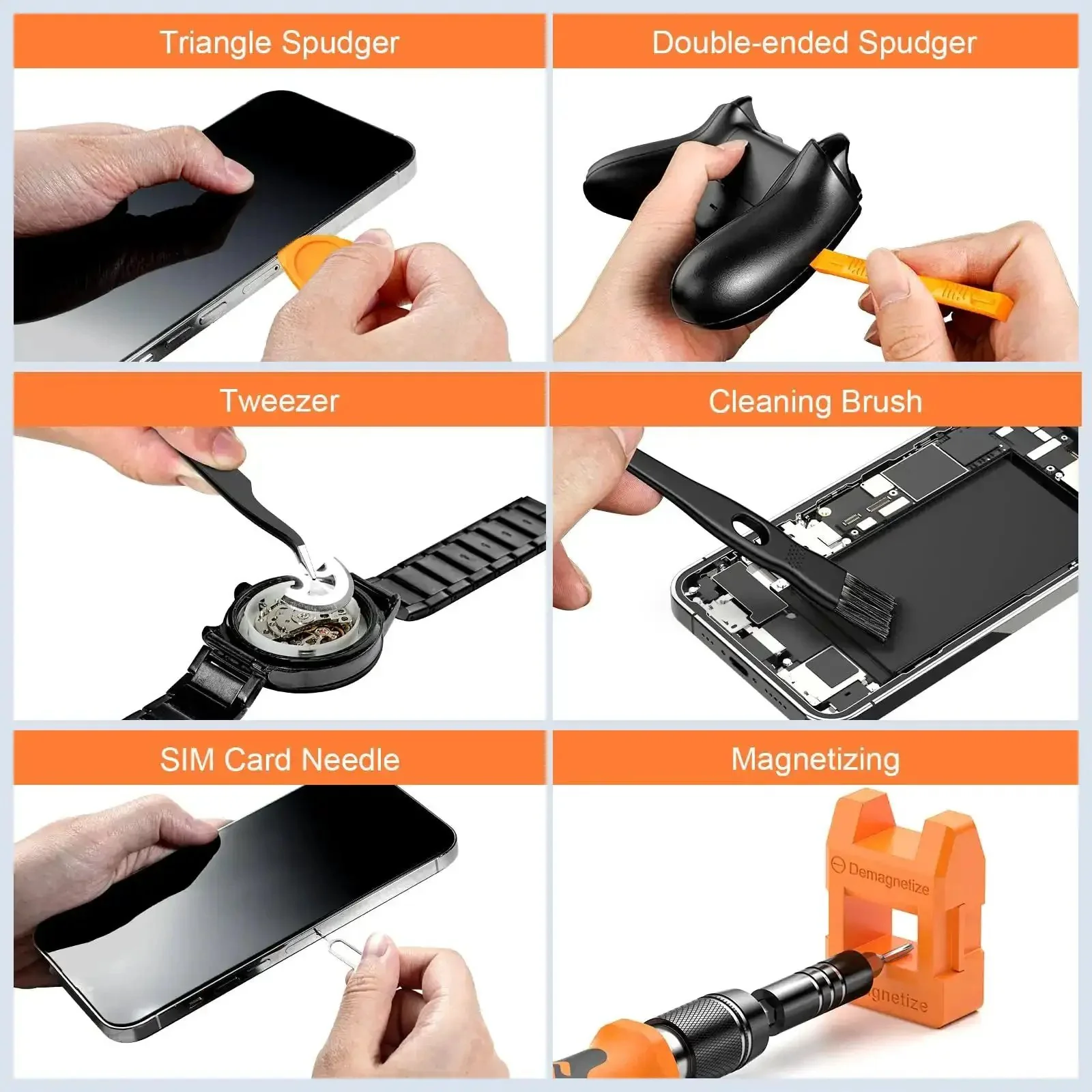 117 In 1 Precision Screwdriver Set With Torx Triwing Bits, Mini Repair Tool Kit For MacBook Laptop PC RC Toys PS5 iPhone Xbox Glasses And Electronics Ideal Gift For Techies And DIY Hobbyists - Image 5