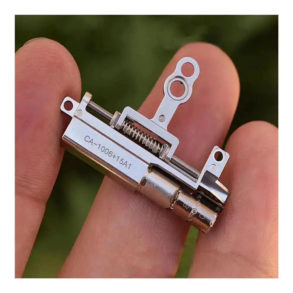 11mm Stroke Linear Actuator With 5V 2-Phase 4-Wire Stepper Drive, Beefy Precision Metal Gearbox, Compact Lifting Motor For CNC, Robotics And Micro Positioning, Electronic Starter Ready To Go - Image 4