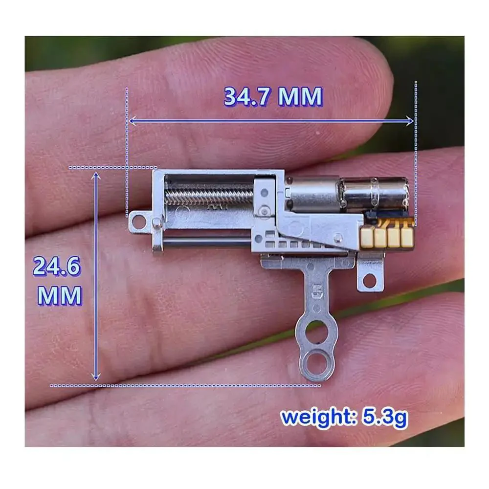 11mm Stroke Linear Actuator With 5V 2-Phase 4-Wire Precision Metal Gearbox Stepper Motor For Lifting And DIY Projects, Small Yet Mighty Electric Starter - Image 6