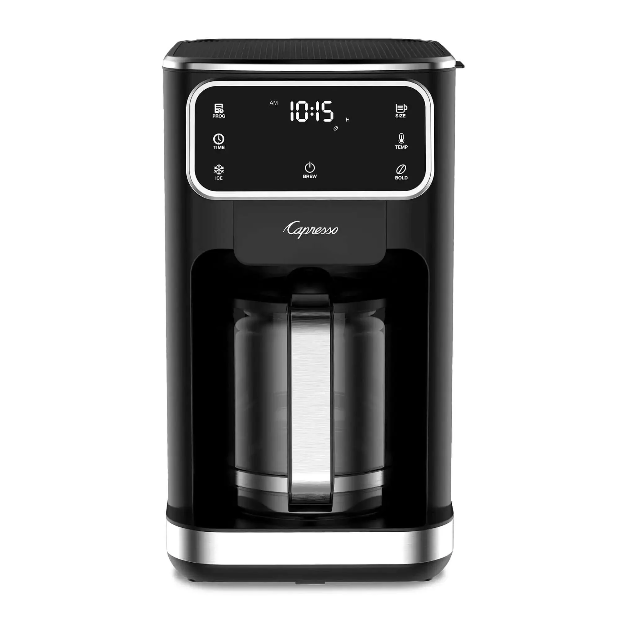 12-Cup Touchscreen Coffee Maker With Glass Carafe, Brew Strength Control, Iced Coffee Mode, Full 6-Inch Display, Programmable Timer, Quick Brew And Rich Flavor For Everyday Home Coffee Lovers - Image 7