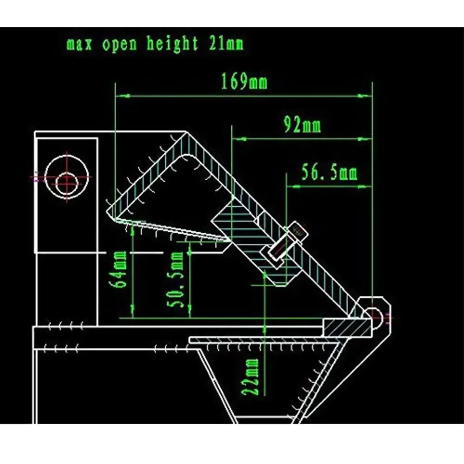 12 Inch Box And Pan Brake For 20 Gauge Metal, Portable Finger Brake, Compact 62 Lb Design, Precision Box And Pan Bending, Min Reverse Bend 0.47 Inches, Max Box Depth 1.38 Inches, Great For DIY Garage Workshop And Home Projects - Image 2