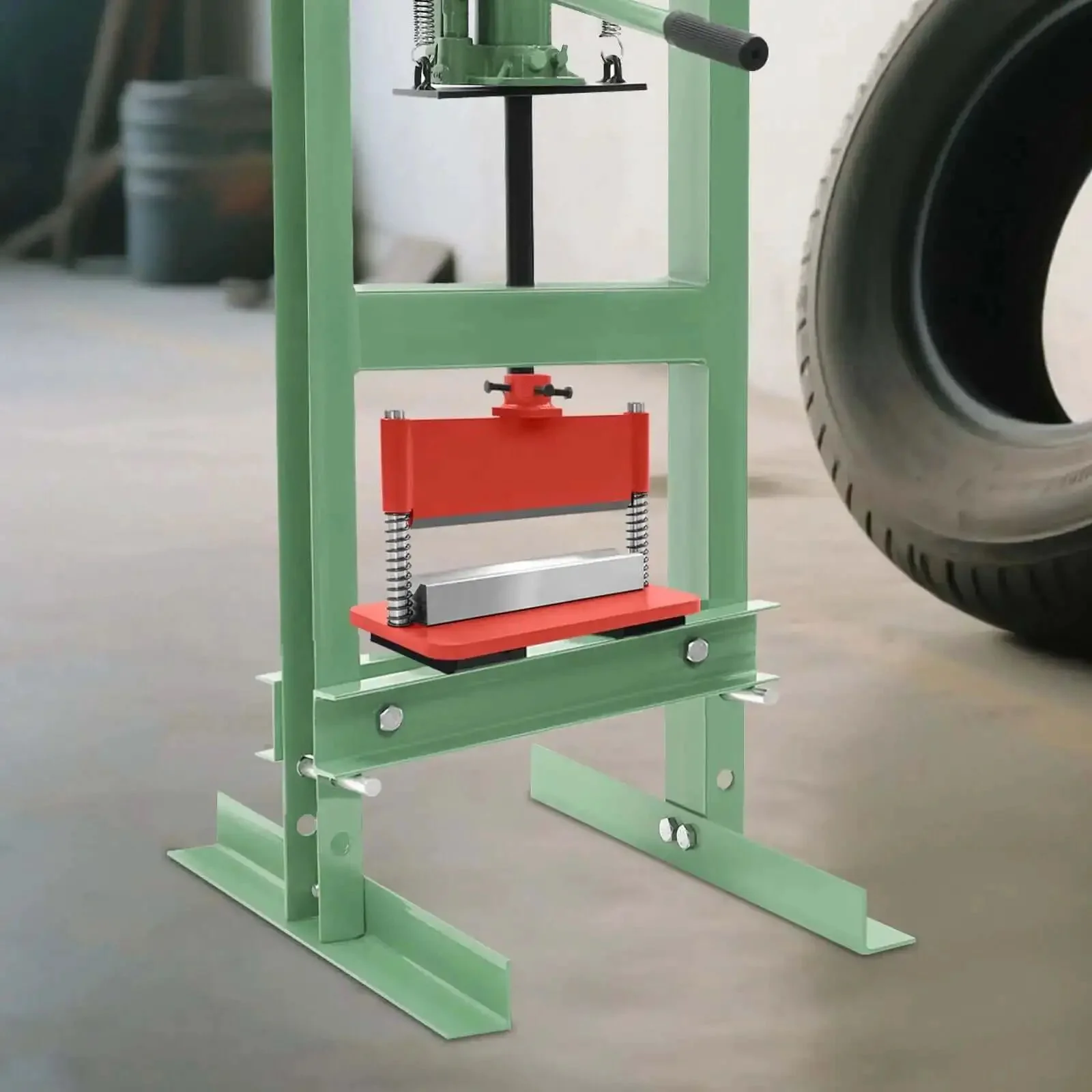 12 Inch Hydraulic Press Brake Attachment For Standard 12 And 20 Ton Shop Presses Beefy Built Tough Metal Bending Tool With 90 Degree Bends Up To 12 Inch Bend Length And Three Sixteenth Inch Thick Capacity - Image 2