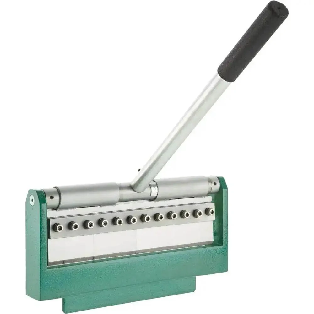12 Inch Mini Pan and Box Brake for Metal Fabrication, Portable Bench Top Tool That Bends Up to 20 Gauge Mild Steel, Great for DIYers, Hobby Welders, and Pro-Style Small Jobs