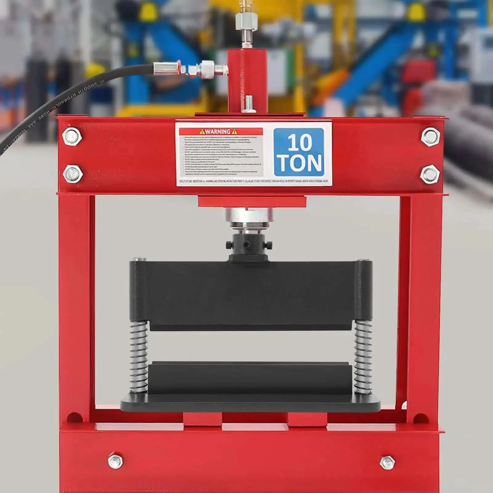 12-Inch Press Brake Attachment for Hydraulic Shop Presses, Beefed-Up Bending Tool With 90 Degree Capability, Three Sixteenth Inch Maximum Bend Thickness, 12-Inch Bend Length, Compatible With Standard 12 and 20 Ton Presses, Metal Bending Brake - Image 8