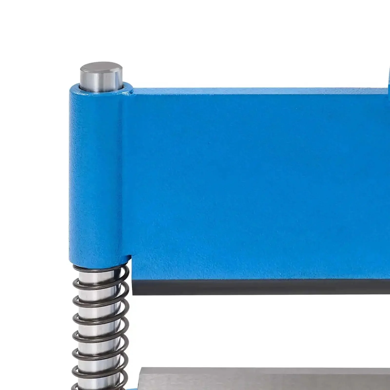 12 Inch Press Brake Attachment For Hydraulic Shop Press 90 Degree Bend 3 Sixteenth Inch Thick Steel Capacity Beefy Heavy Duty Bending Tool Fits 12 To 20 Ton Press Blue - Image 4