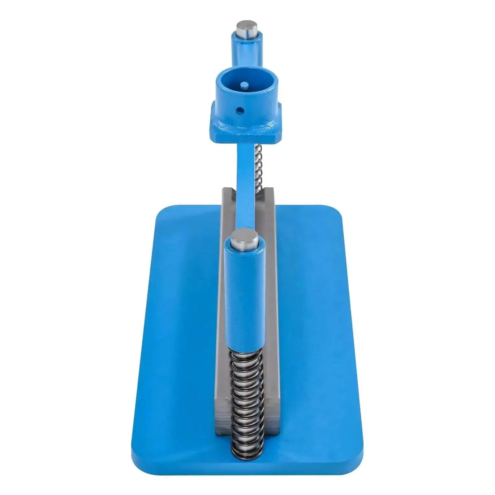 12 Inch Press Brake Attachment For Hydraulic Shop Press 90 Degree Bend 3 Sixteenth Inch Thick Steel Capacity Beefy Heavy Duty Bending Tool Fits 12 To 20 Ton Press Blue - Image 5