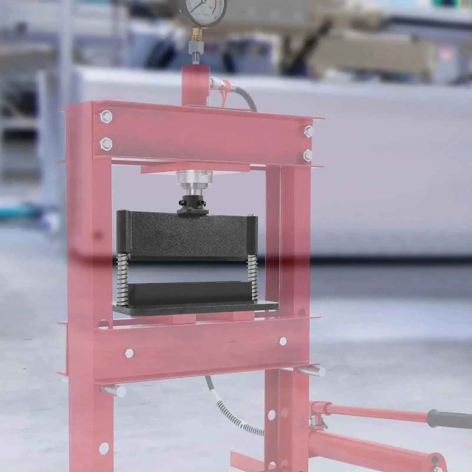 12 Inch Press Brake Attachment Kit for 12 To 20 Ton Hydraulic Shop Presses, Beefy Metal Bending Tool for Steel Iron Aluminum, Easy Install, Bends Up To 90 Degrees, Precise Angles, Fits Most Standard Presses - Image 7