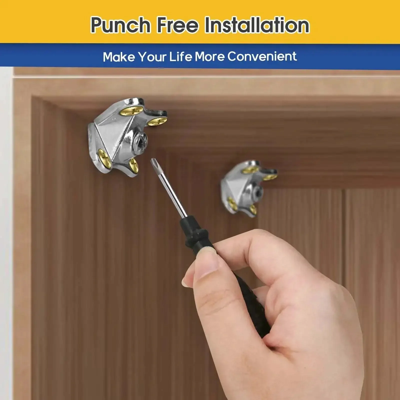 12 Pack Beefy Butterfly Corner Braces Set Detachable L Bracket Right Angle Support For Wood Furniture Cabinets Shelves Tables Chairs Beds Heavy Duty Built To Last Hardware Kit With Screws And Nuts - Image 3