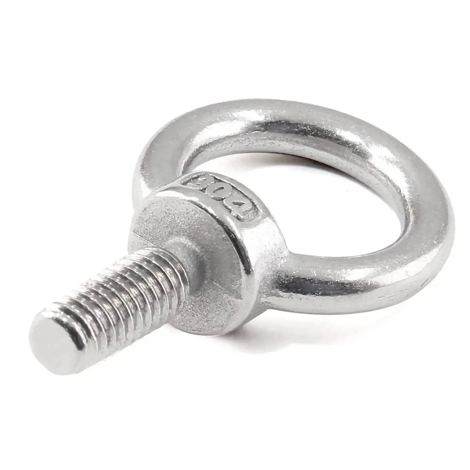 12 Pack M6 Lifting Eye Bolts 304 Stainless Steel Heavy Duty Machinery Shoulder Ring Eye Bolts For Hoisting 6mm Thread 12mm Long With 17mm Ring Inner Diameter And 40mm Overall Length - Image 4